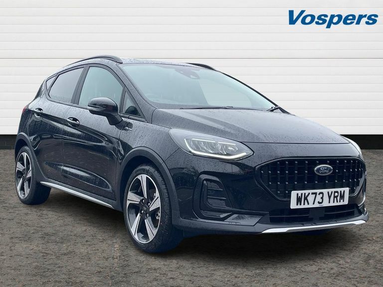Compare Ford Fiesta 1.0 Ecoboost Hybrid Mhev 125 Active WK73YRM Black