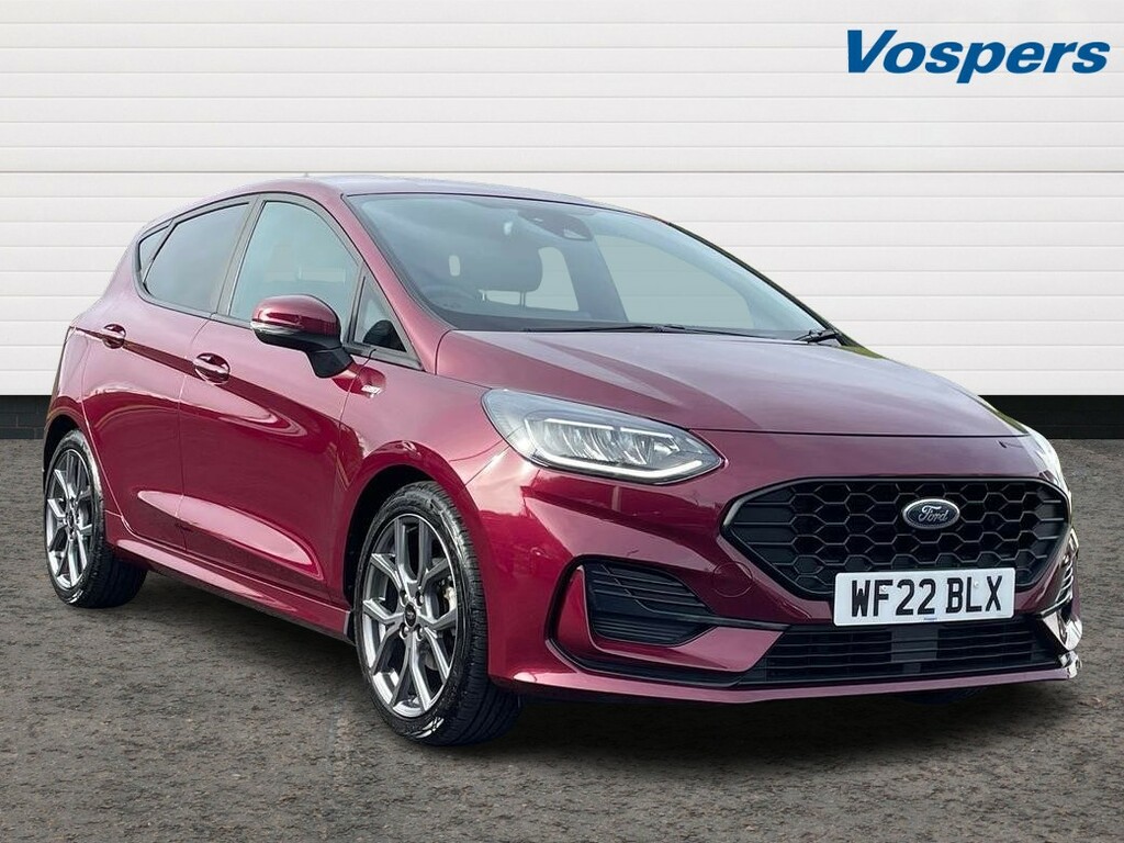 Compare Ford Fiesta 1.0 Ecoboost St-line WF22BLX Red
