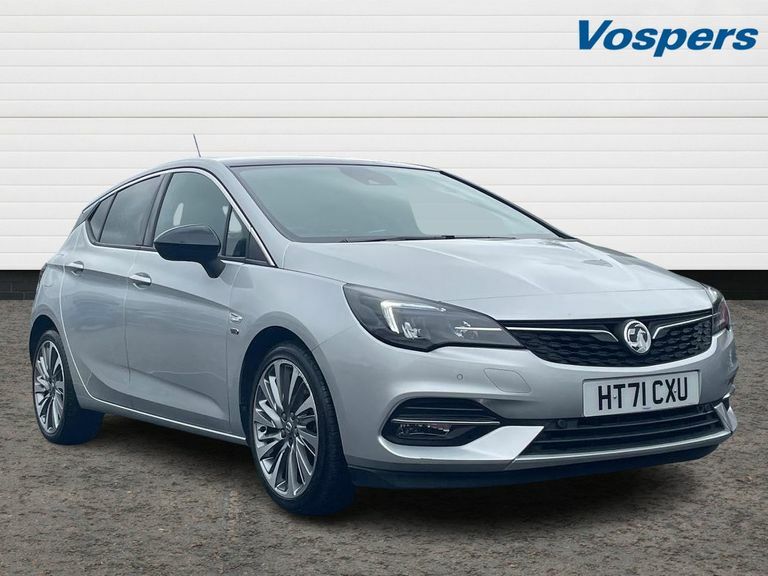 Compare Vauxhall Astra 1.2 Turbo 145 Griffin Edition HT71CXU Silver