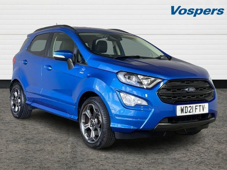 Compare Ford Ecosport 1.0 Ecoboost 125 St-line WD21FTV Blue