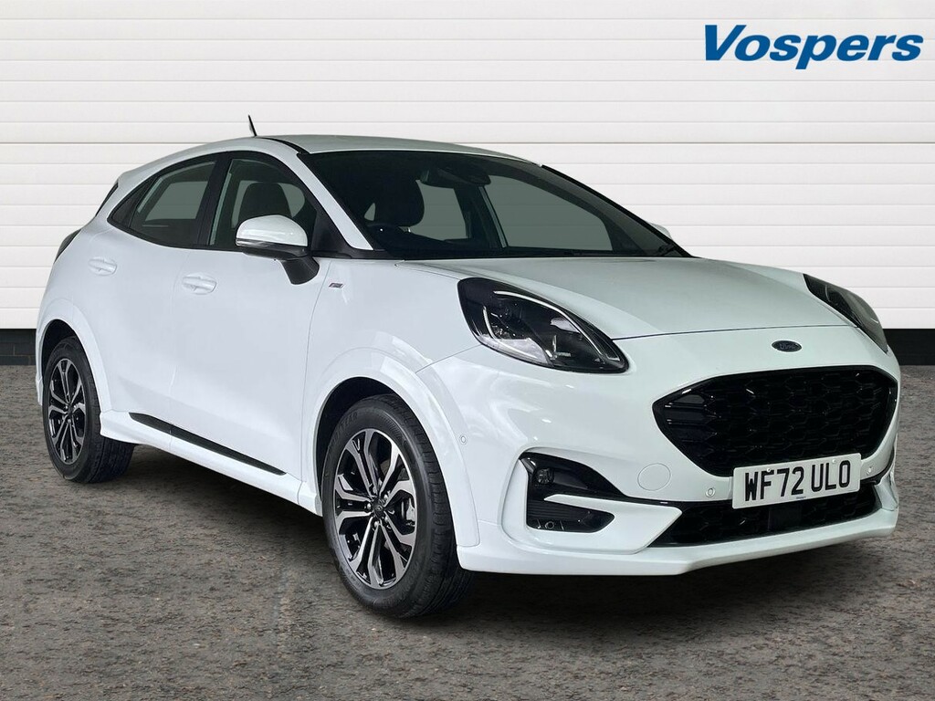 Compare Ford Puma 1.0 Ecoboost Hybrid Mhev St-line Dct WF72ULO White