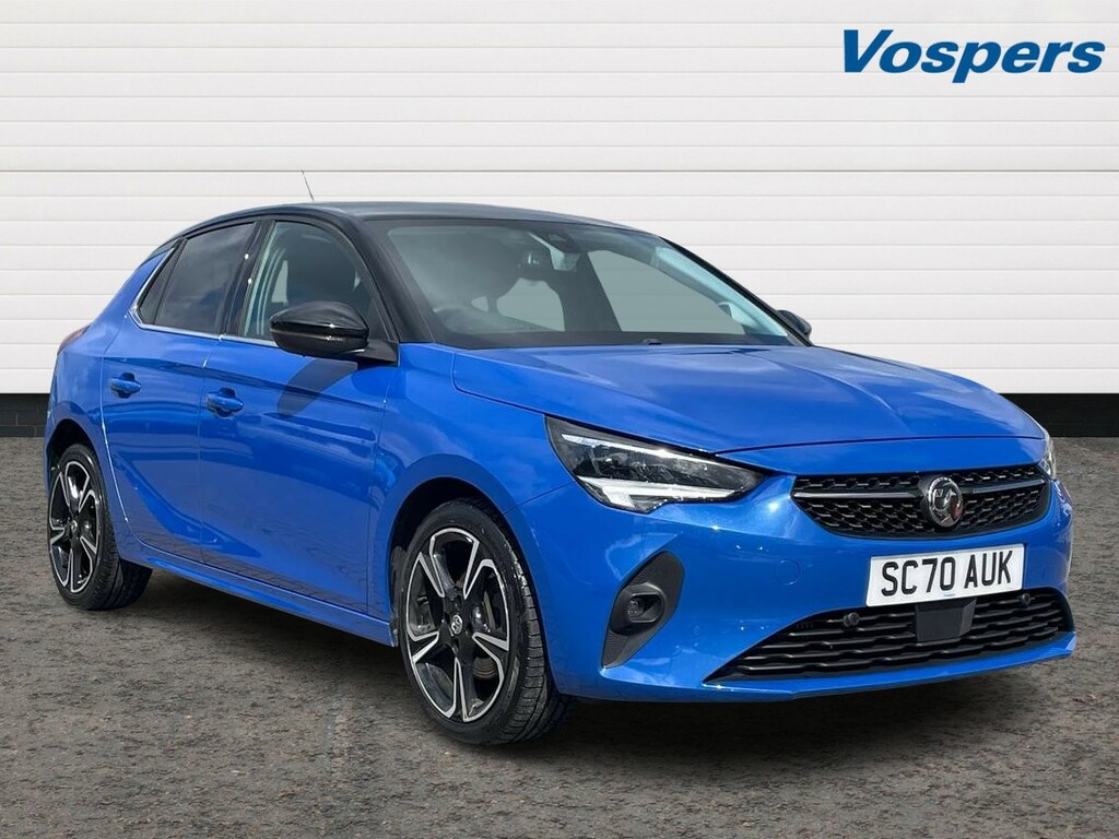 Compare Vauxhall Corsa 1.2 Turbo Elite Nav Premium SC70AUK Blue