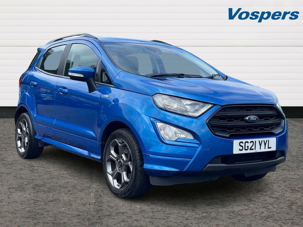 Compare Ford Ecosport 1.0 Ecoboost 125 St-line SG21YYL Blue