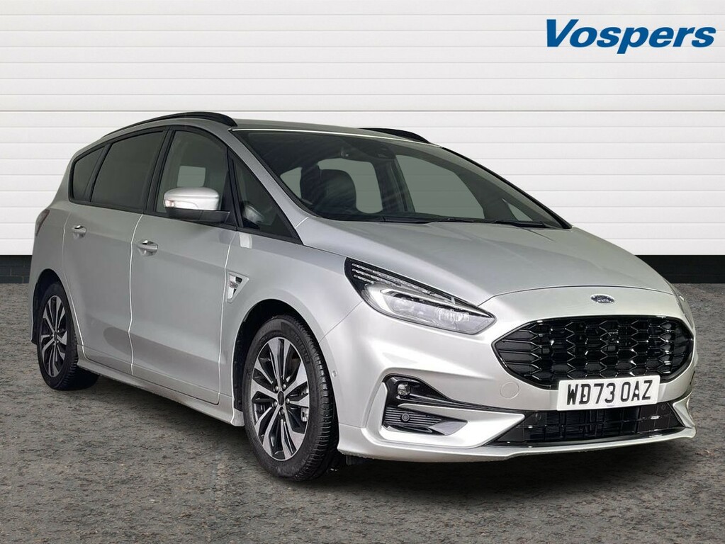 Compare Ford S-Max 2.5 Fhev 190 St-line Lux Pack Cvt WD73OAZ Silver
