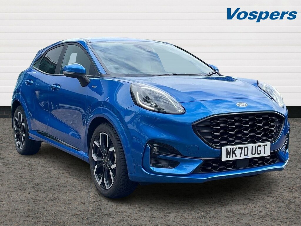 Compare Ford Puma 1.0 Ecoboost Hybrid Mhev St-line X WK70UGT Blue