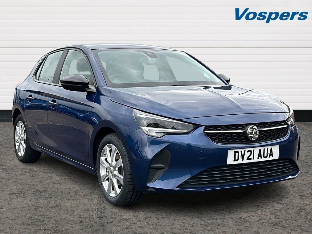 Compare Vauxhall Corsa Se Premium DV21AUA Blue