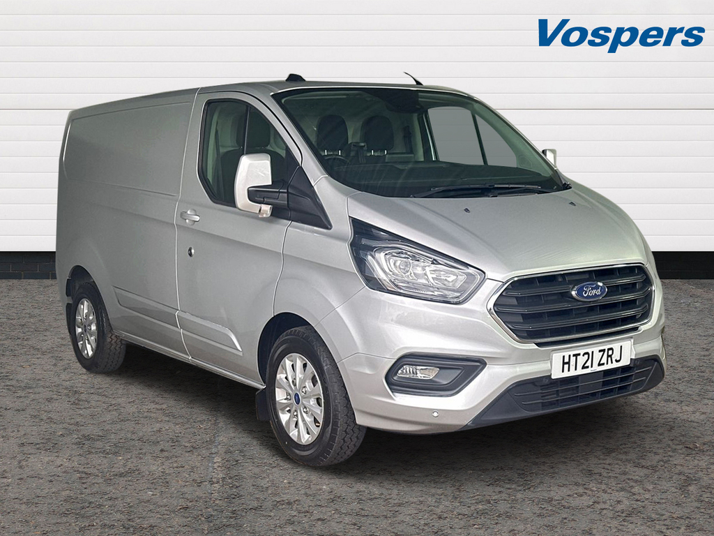 Compare Ford Transit Custom 2.0 Ecoblue 130Ps Low Roof Limited Van HT21ZRJ Silver
