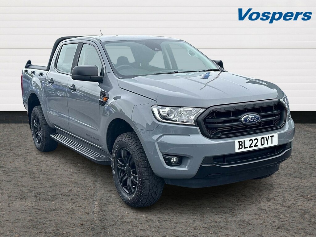 Compare Ford Ranger Pick Up Double Cab Wolftrak 2.0 Ecoblue 170 BL22OYT Grey