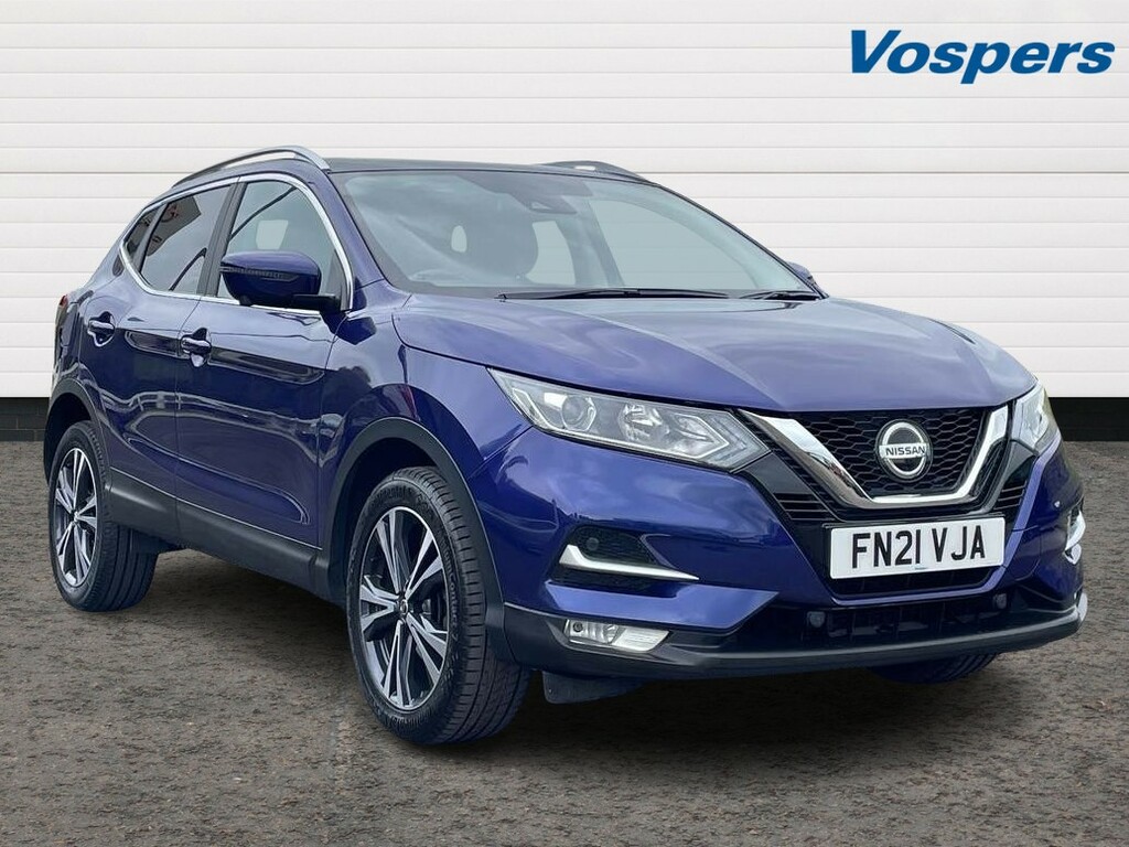 Compare Nissan Qashqai 1.3 Dig-t 160 157 N-connecta Dct Glass Roof FN21VJA Blue