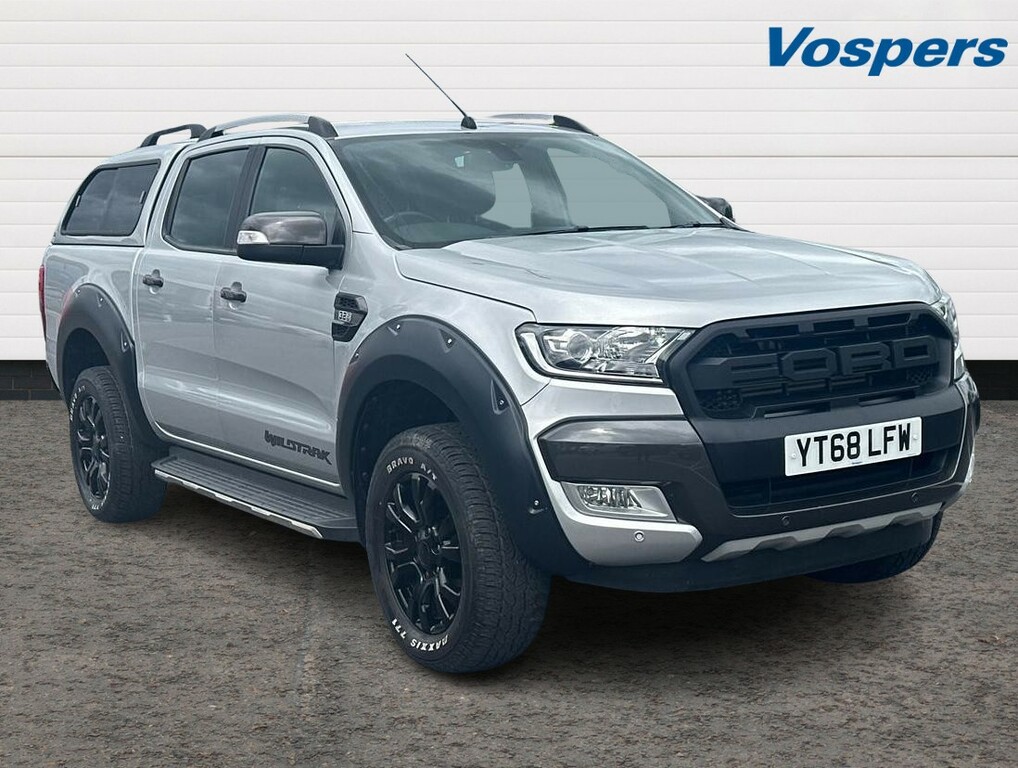 Compare Ford Ranger Pick Up Double Cab Wildtrak 3.2 Tdci 200 YT68LFW Silver