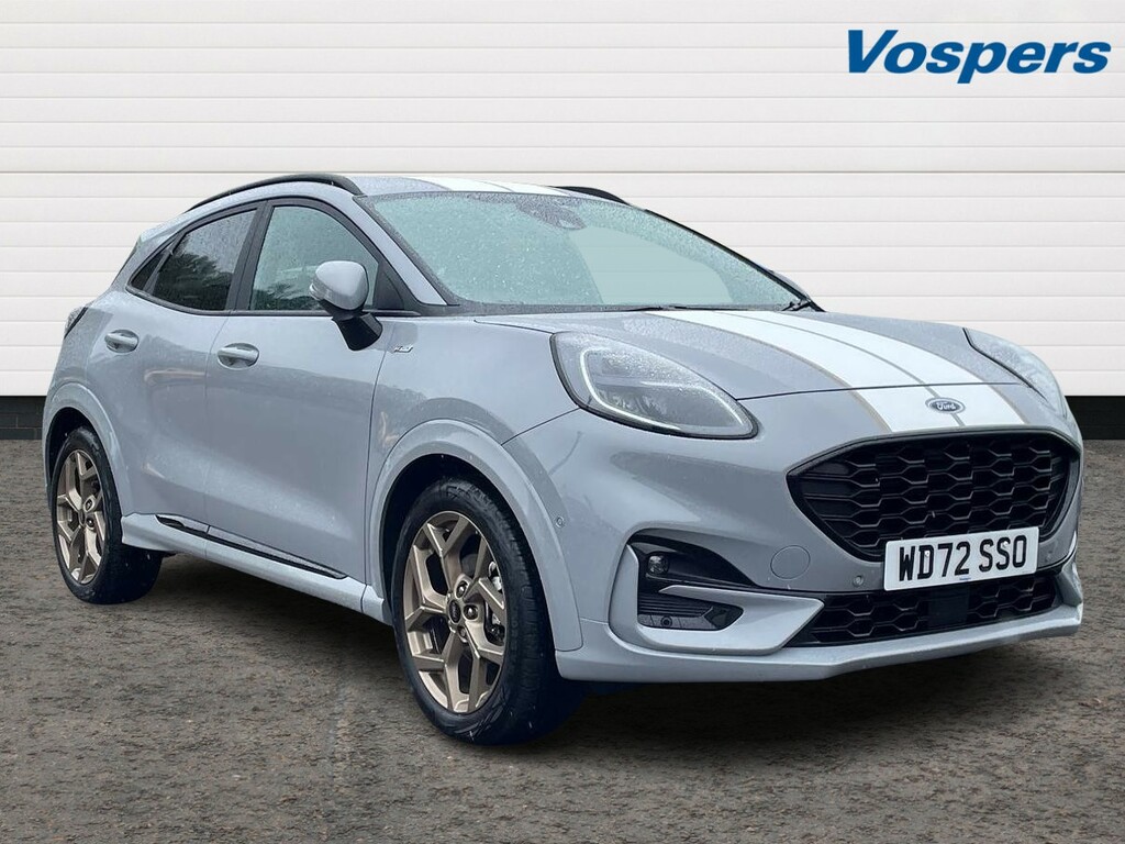 Compare Ford Puma 1.0 Ecoboost Hb Mhev 155 St-line X Gold Ed Dct WD72SSO Grey