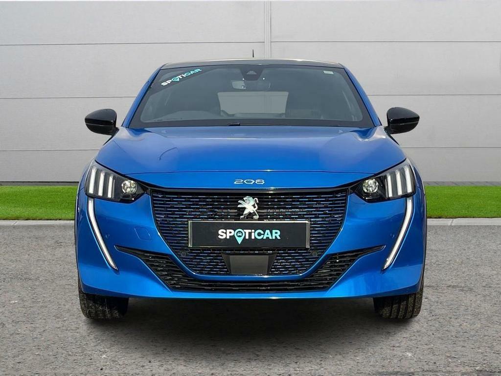 Compare Peugeot e-208 Hatchback 50Kwh Gt Line KJ69PDZ Blue