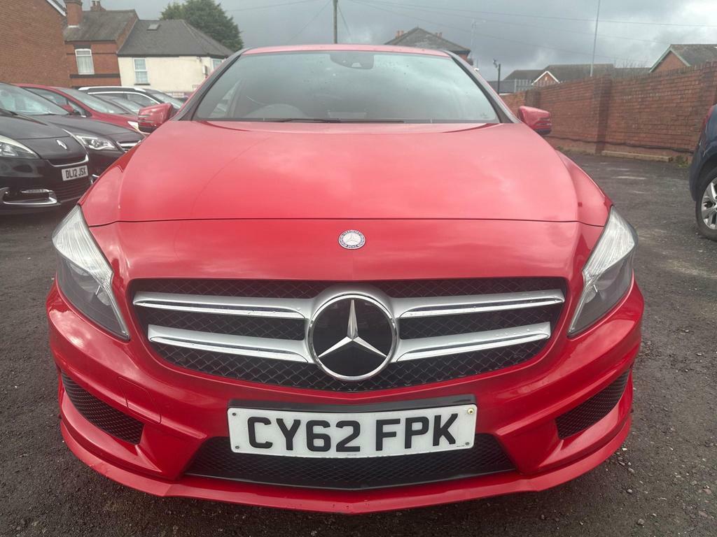 Compare Mercedes-Benz A Class 1.6 A200 Blueefficiency Amg Sport Euro 6 Ss CY62FPK Red