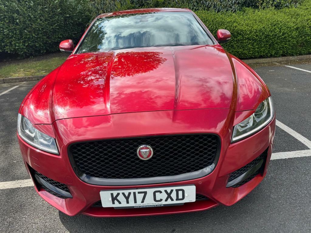 Compare Jaguar XF 2.0D R-sport Euro 6 Ss KY17CXD Red