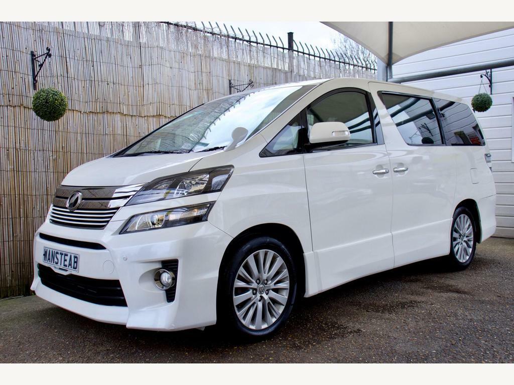 Compare Toyota Vellfire 2.4 - Golden Eye - Leather- Twin Sunroof  White