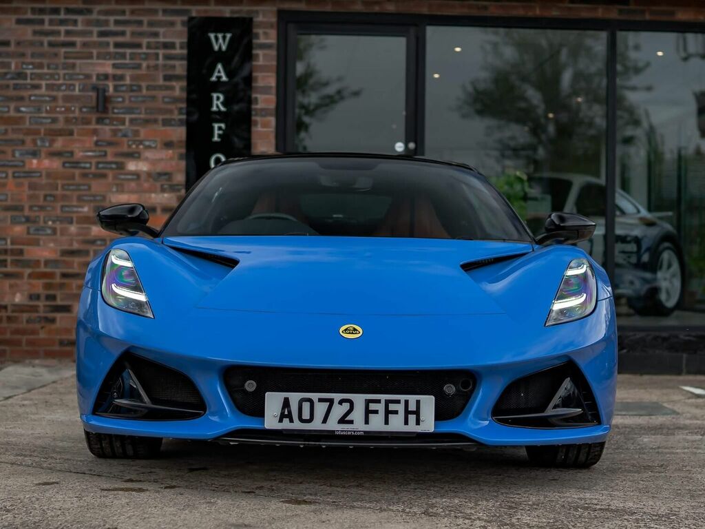 Compare Lotus Emira Coupe AO72FFH Blue