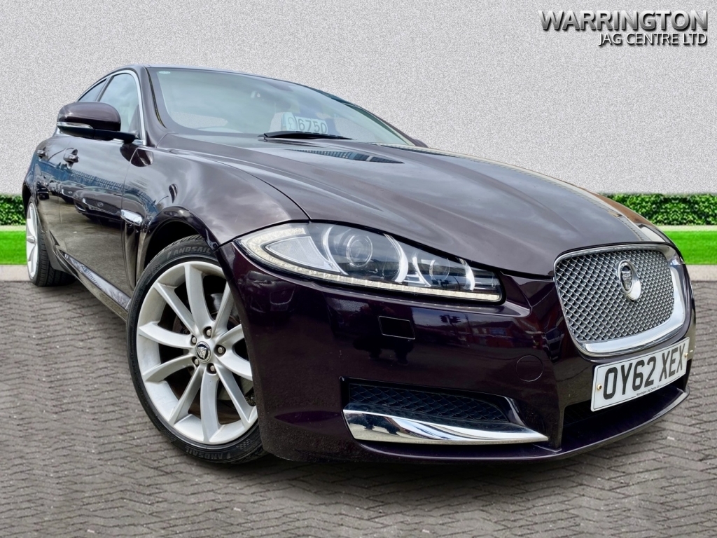 Compare Jaguar XF Saloon 2.2 OY62XEX Red