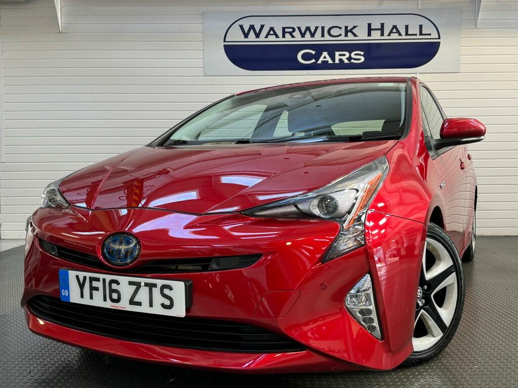 Compare Toyota Prius+ Prius Business Edition Vvt-i Cvt YF16ZTS Red