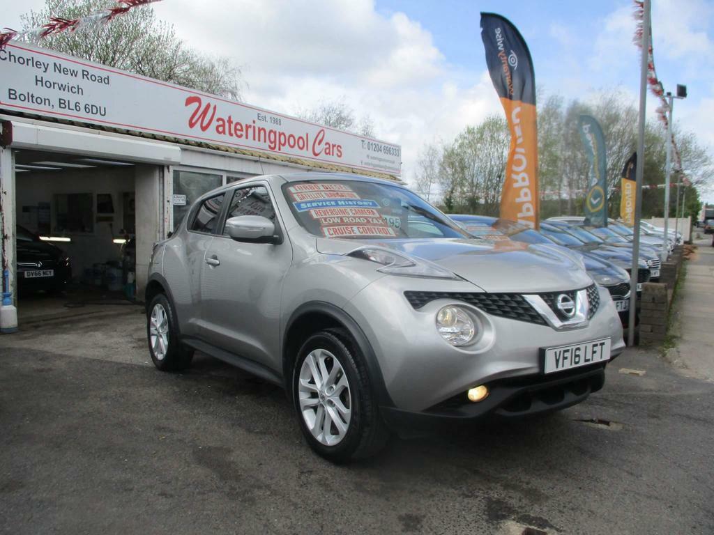 Compare Nissan Juke 1.5 Dci N-connecta Euro 6 Ss VF16LFT Silver