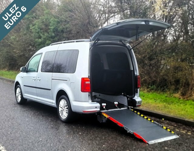 Compare Volkswagen Caddy 5 Seat Wheelchair Accessible Disabled Access Ramp VK69VRX Silver