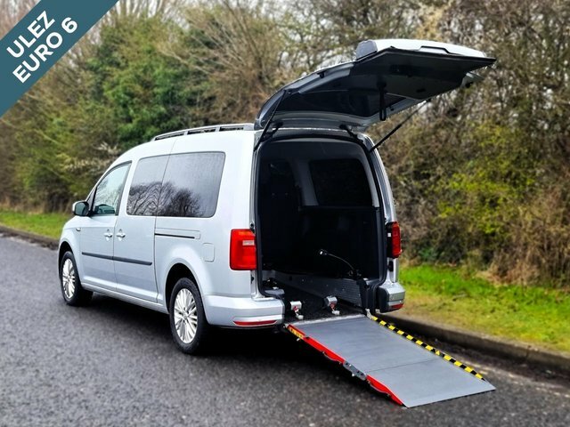 Compare Volkswagen Caddy 5 Seat Wheelchair Accessible Disabled Access RF16XHO Silver