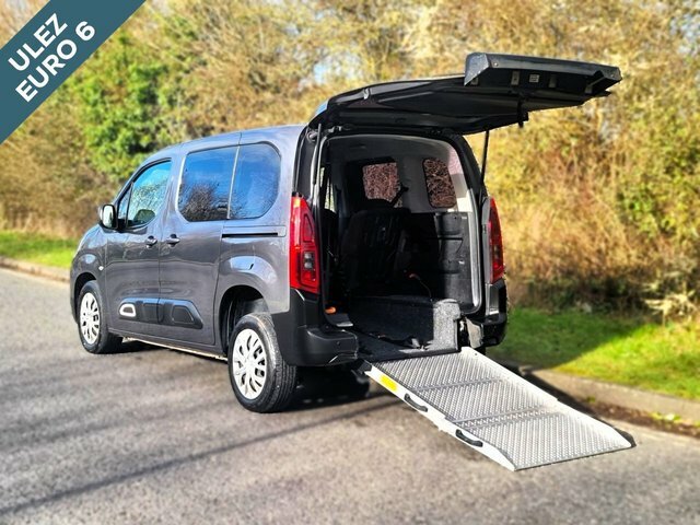 Compare Citroen Berlingo 3 Seat Wheelchair Accessible Disabled Access NK20BLJ Grey