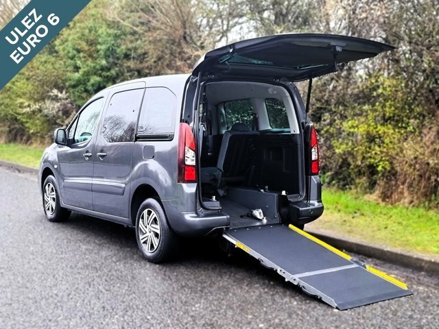 Compare Citroen Berlingo 3 Seat Wheelchair Accessible Disabled Access WA19AWC Grey