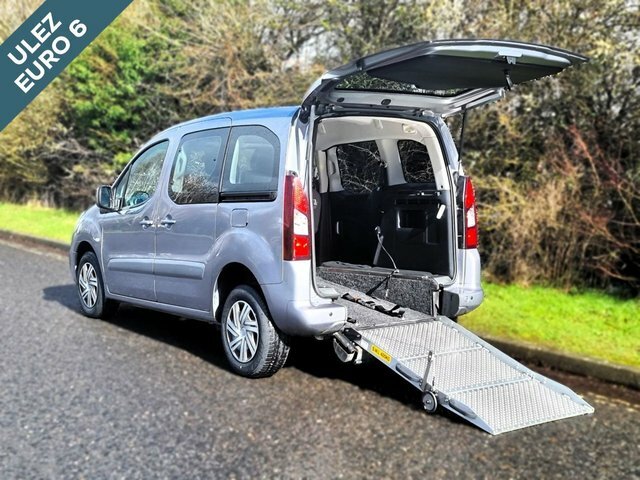 Compare Citroen Berlingo 3 Seat Wheelchair Adapted Disabled Access Car NK65DYD Grey