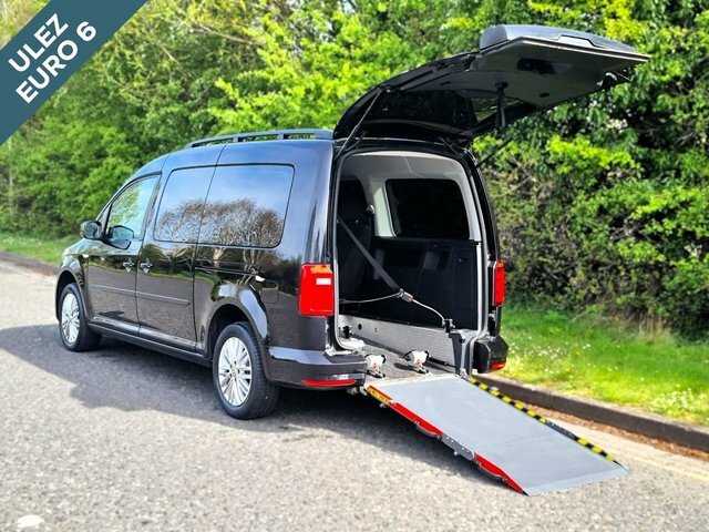 Compare Volkswagen Caddy 5 Seat Wheelchair Accessible Disabled Access BX67HRK Black