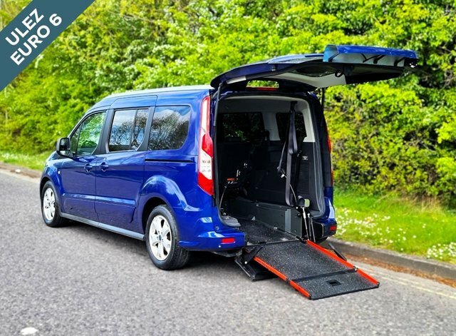Compare Ford Grand Tourneo Connect 5 Seat Wheelchair Accessible Disabled Access SF17GRZ Blue
