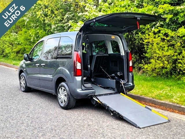 Compare Citroen Berlingo 3 Seat Wheelchair Accessible Disabled Access WA66EXF Grey
