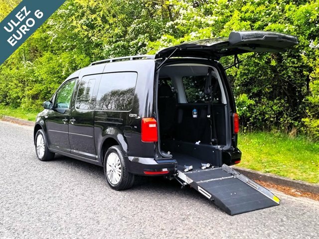 Compare Volkswagen Caddy 5 Seat Wheelchair Accessible Disabled Access Ramp SD69RGX Black