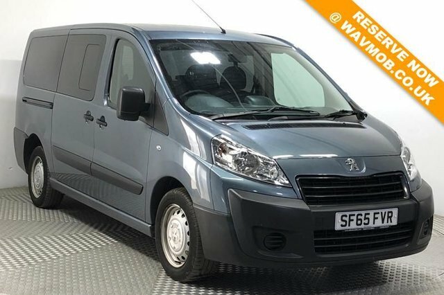Compare Peugeot Expert L2 Lwb 6 Seat Wheelchair Accessible Disabled Acces SF65FVR Grey
