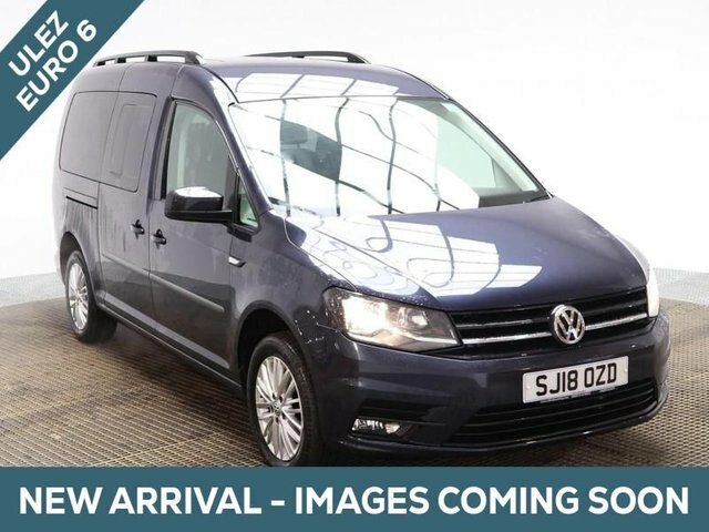 Compare Volkswagen Caddy 5 Seat Wheelchair Accessible Disabled Access SJ18OZD Blue