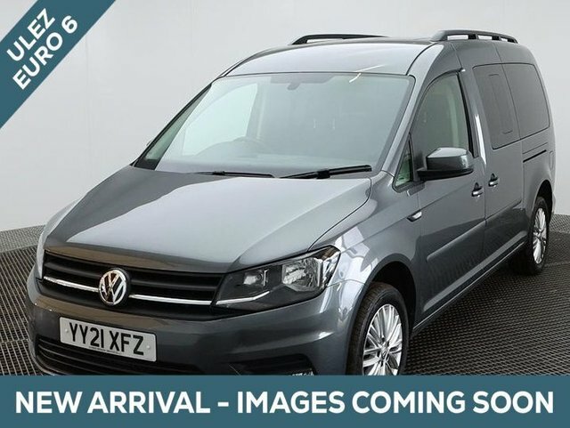Compare Volkswagen Caddy 5 Seat Wheelchair Accessible Disabled Access YY21XFZ Grey