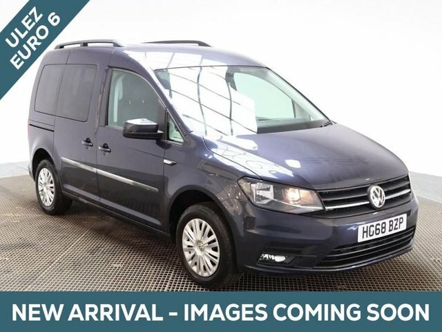 Compare Volkswagen Caddy 4 Seat Wheelchair Accessible Disabled Access HG68BZP Blue