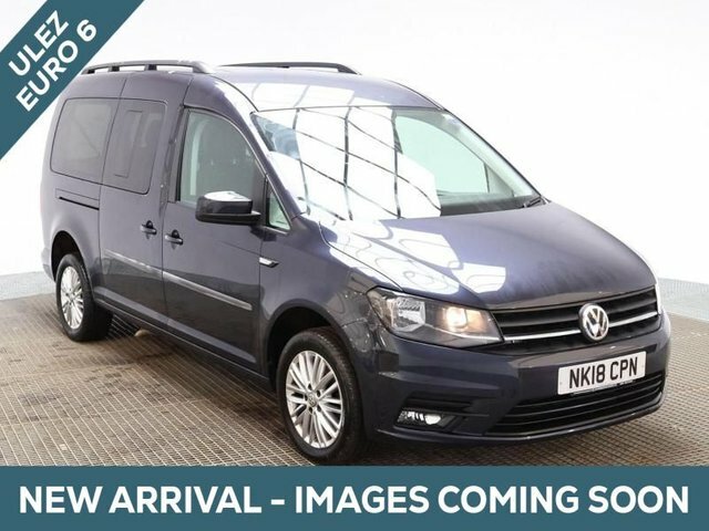 Compare Volkswagen Caddy 4 Seat Wheelchair Accessible Disabled Access NK18CPN Blue