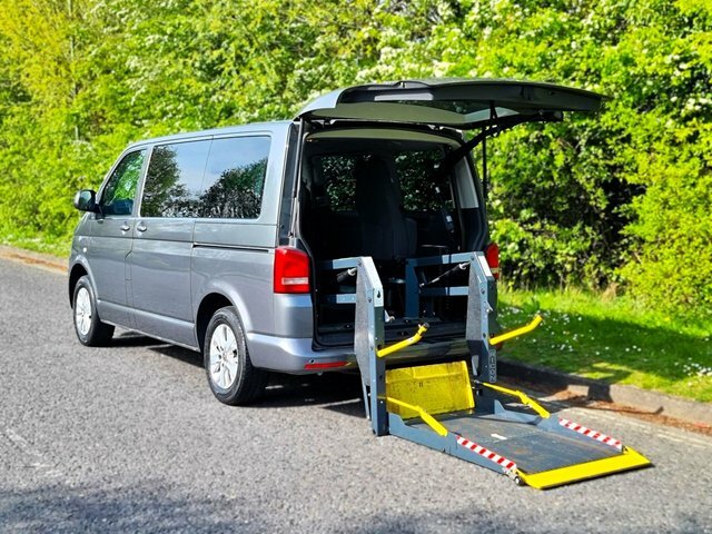 Compare Volkswagen Transporter 4 Seat Driver Transfer Wheelchair Accessible YJ15BXW Grey