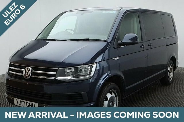 Compare Volkswagen Transporter Drive From Or Passenger Up Front Wheelchair Access YJ17GHU Blue