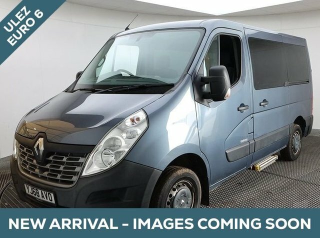 Compare Renault Master 4 Seat Wheelchair Accessible Disabled Access Vehic YJ68AVO Blue