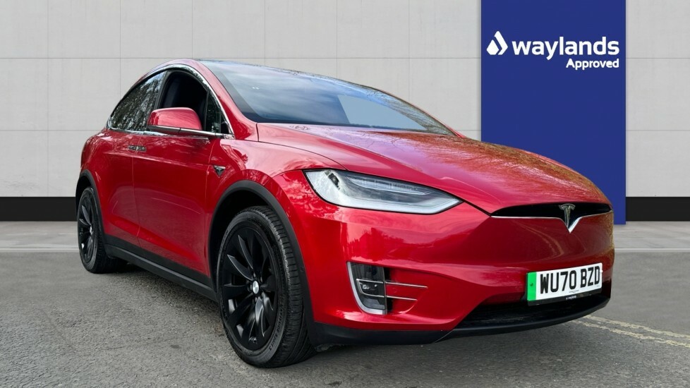 Compare Tesla Model X Long Range Awd WU70BZD Red