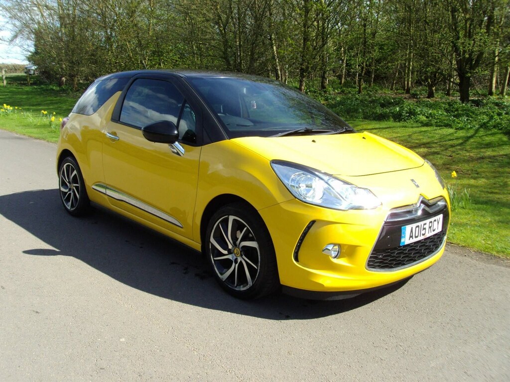 Compare Citroen DS3 1.2 Puretech Dstyle Plus Euro 6 Ss AO15RCY Yellow