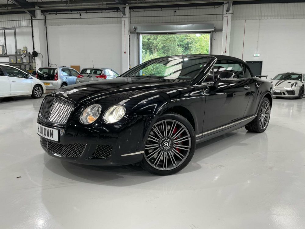 Bentley Continental Gt Gtc Speed Black #1