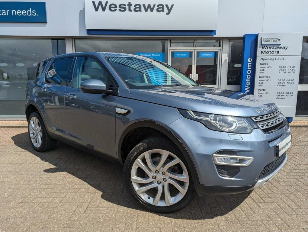 Compare Land Rover Discovery Sport 2.0 Td4 180 Hse Luxury 5 Seat OY68WBU Blue