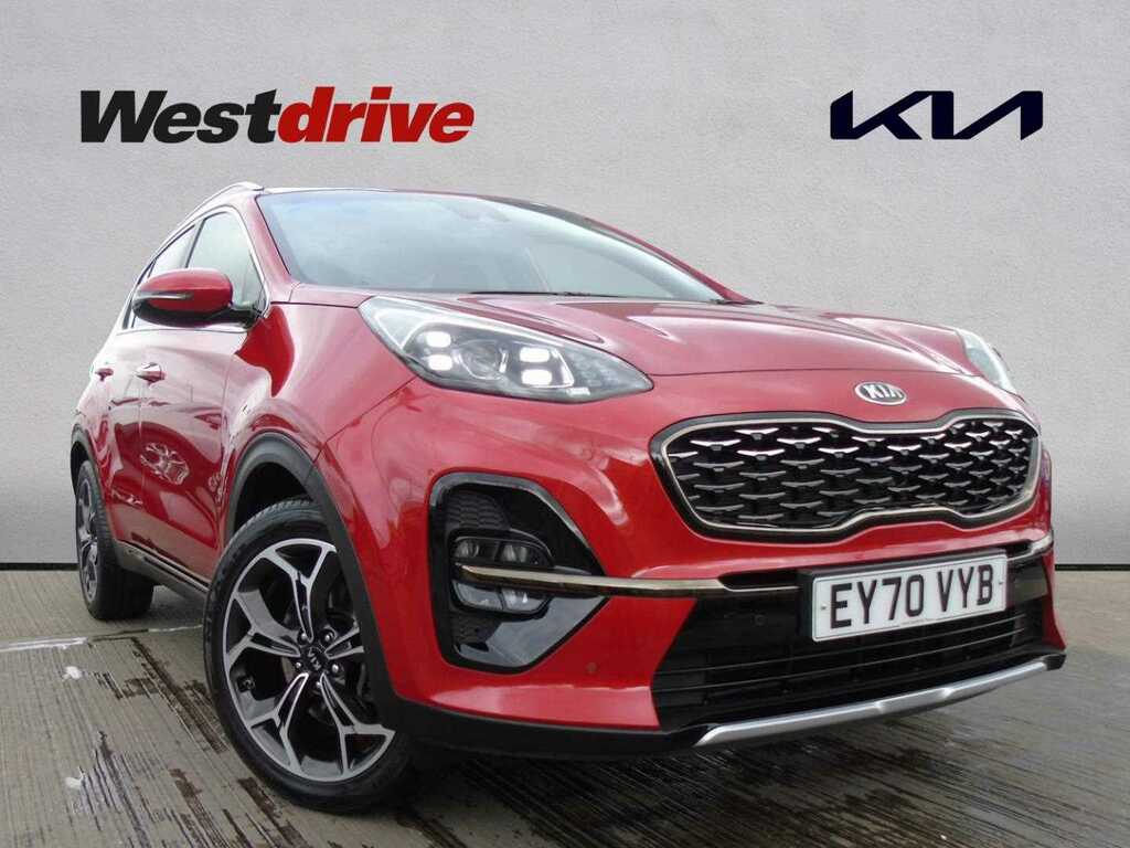 Compare Kia Sportage 1.6T Gdi Isg Gt-line EY70VYB Red