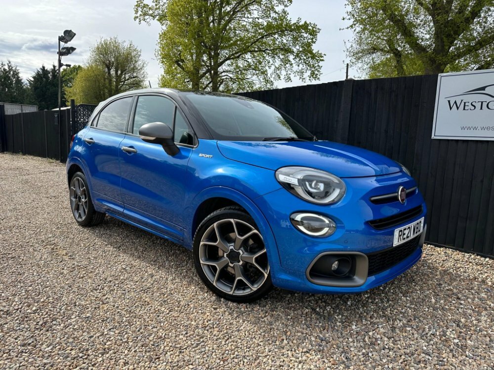 Compare Fiat 500X 1.3 Firefly Turbo Sport Dct Euro 6 Ss RE21WBD Blue