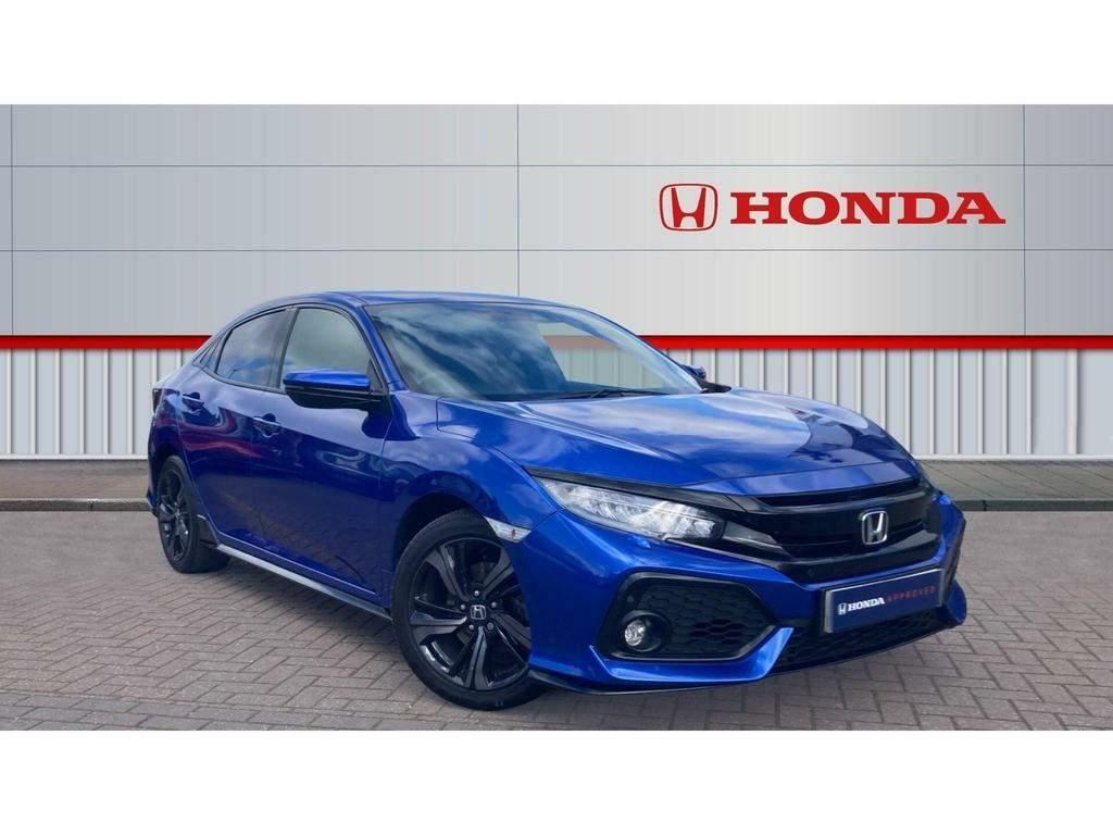 Compare Honda Civic 1.5 Vtec Turbo Sport Euro 6 Ss  Blue