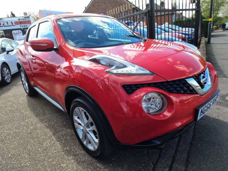 Compare Nissan Juke Acenta Dci NG66KHP Red