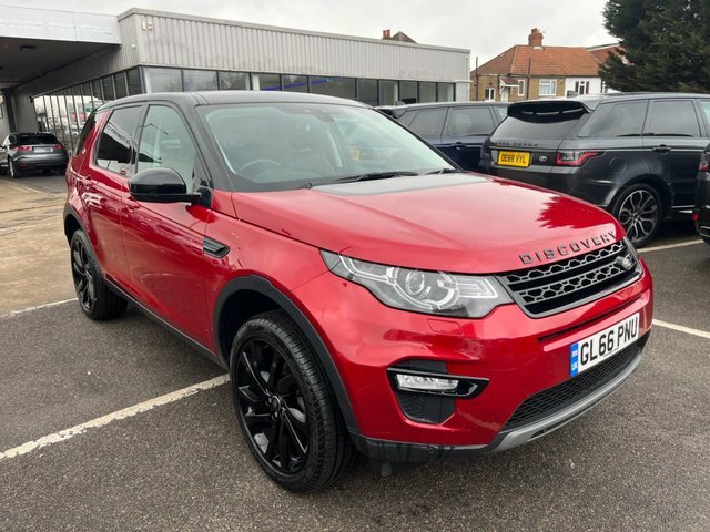 Compare Land Rover Discovery Sport Sport 2.0 Td4 Hse GL66PNU Red