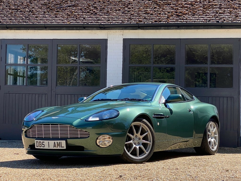 Compare Aston Martin Vanquish V12 DB51AML Green